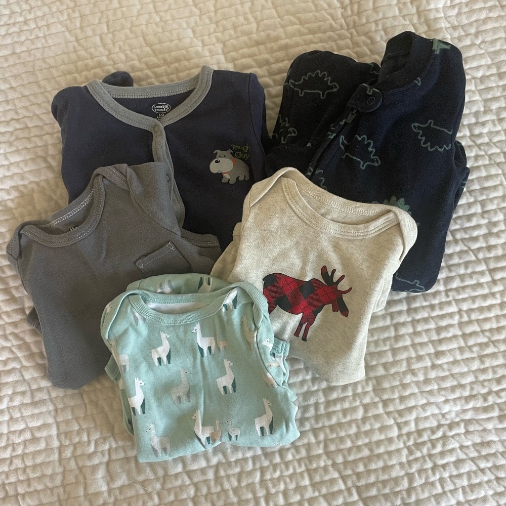 BABY BOY SIZE 6-9 MONTHS FALL/WINTER BUNDLE - Picture 2 of 7